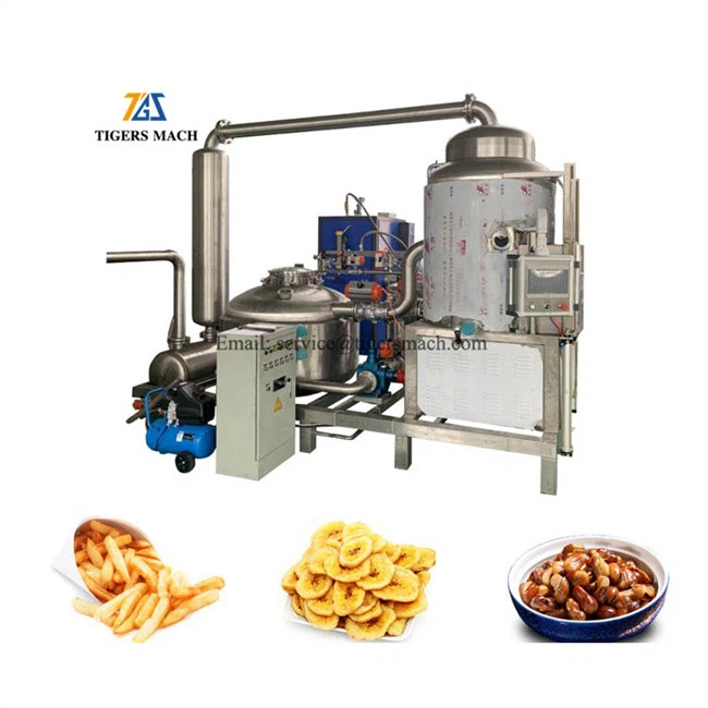 Automatic vacuum frying machine