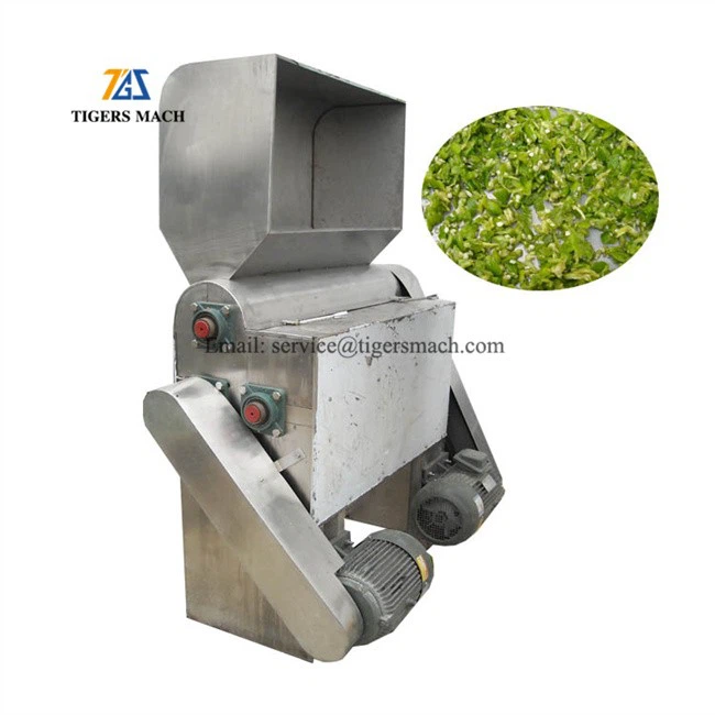 Grinded chili sauce machine, chopped hot pepper sauce paste produce machine from automatic chilli processing